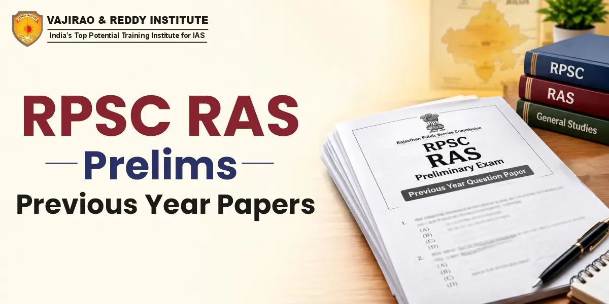 RPSC RAS Prelims Previous Year Papers