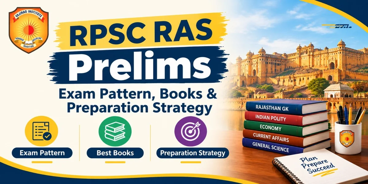 RPSC RAS Prelims exam pattern, recommended books and preparation strategy