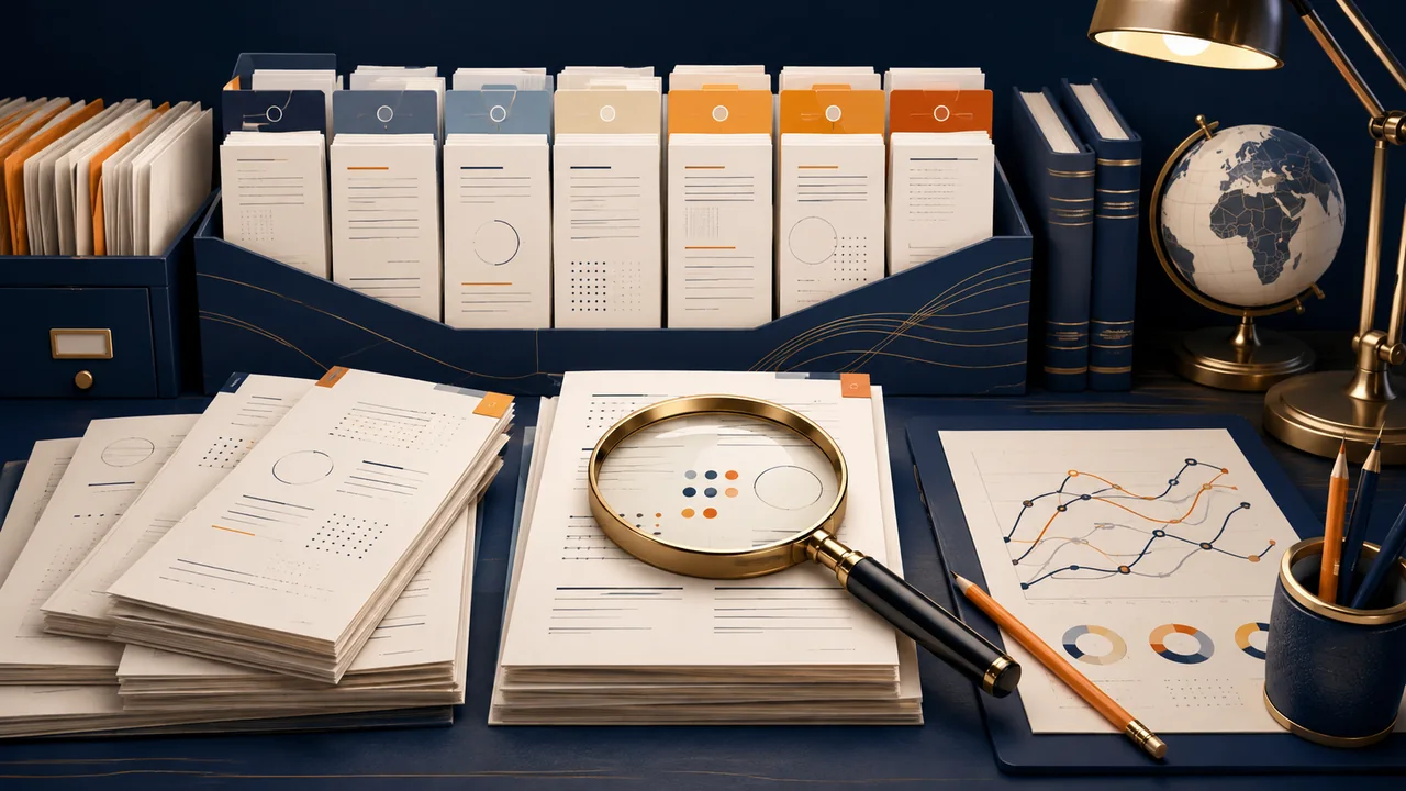 Archive of UPSC previous-year papers being analysed for recurring patterns