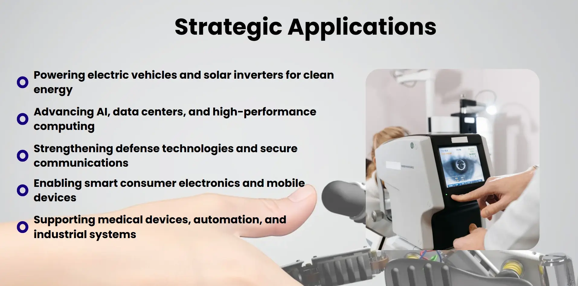 strategic applications