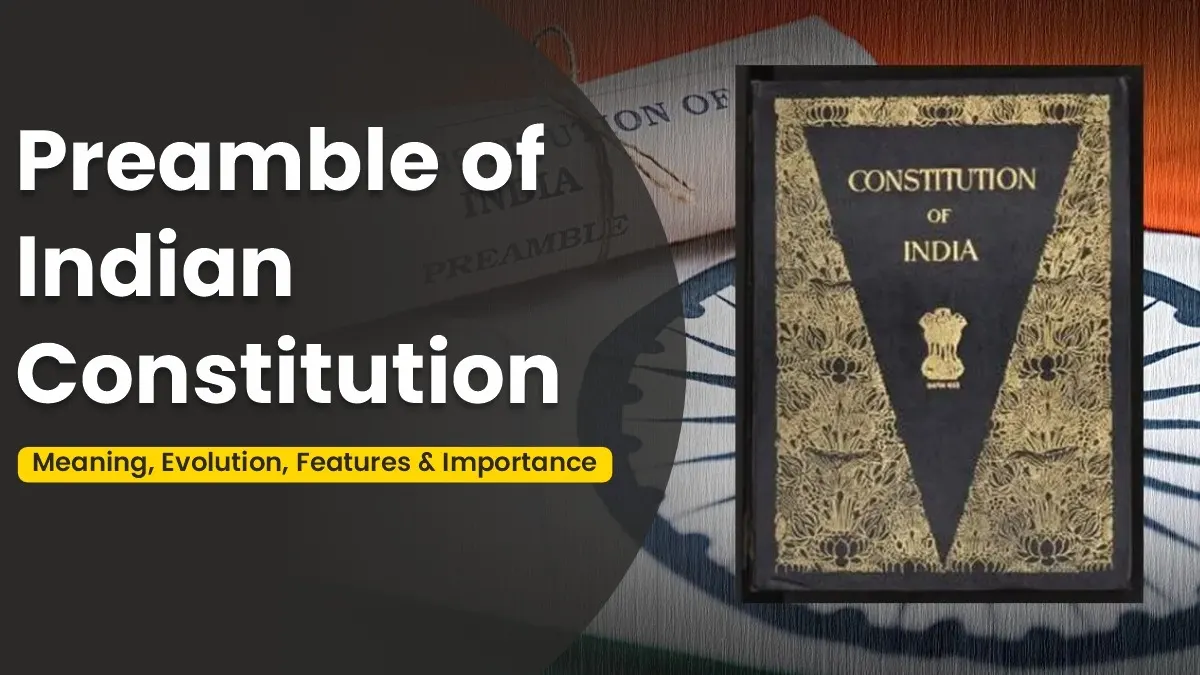 Preamble of Indian Constitution