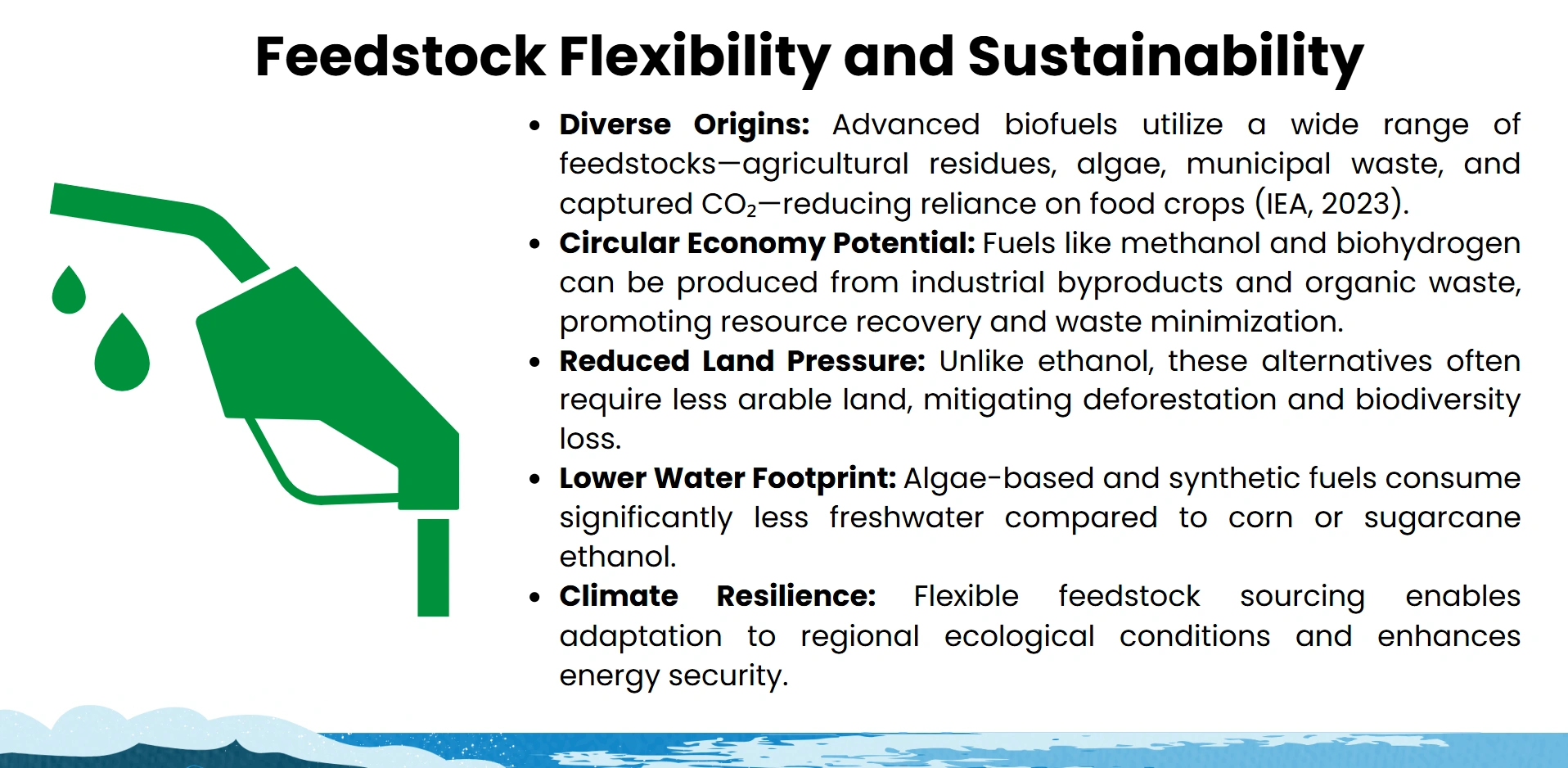 feedstock flexibility