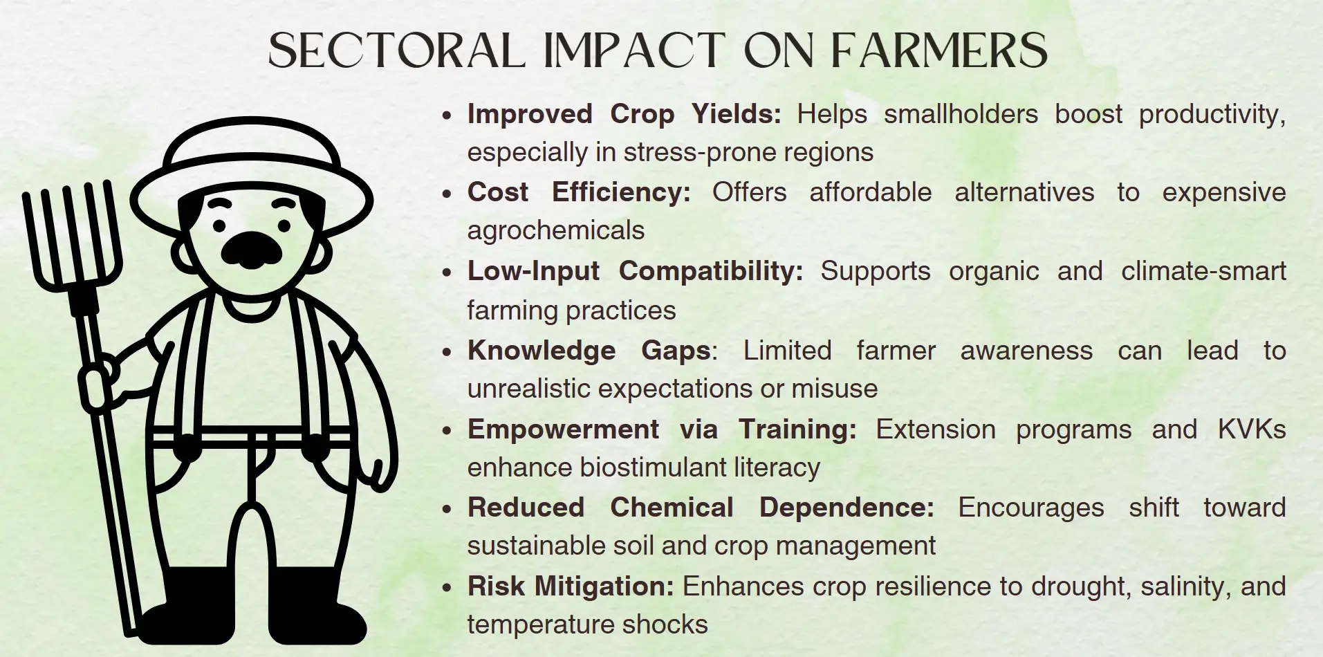sectoral impact