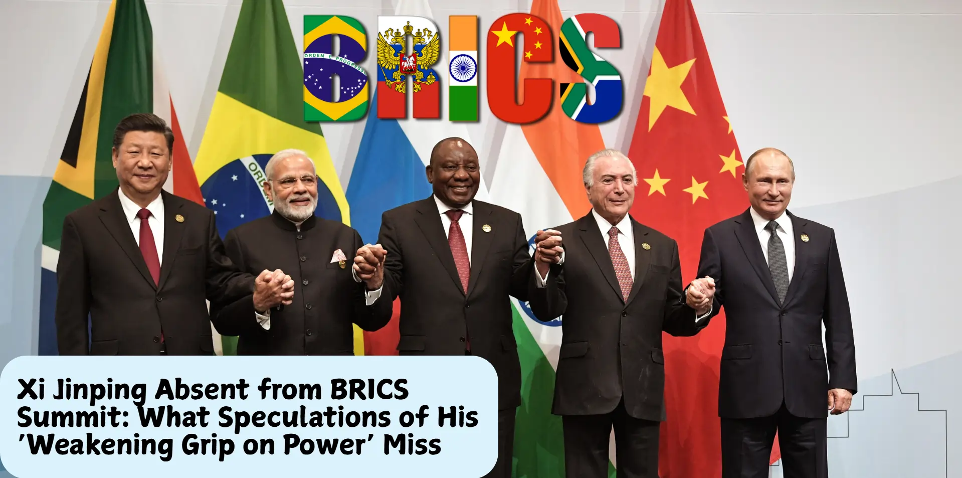 xi jinping absent from brics summit