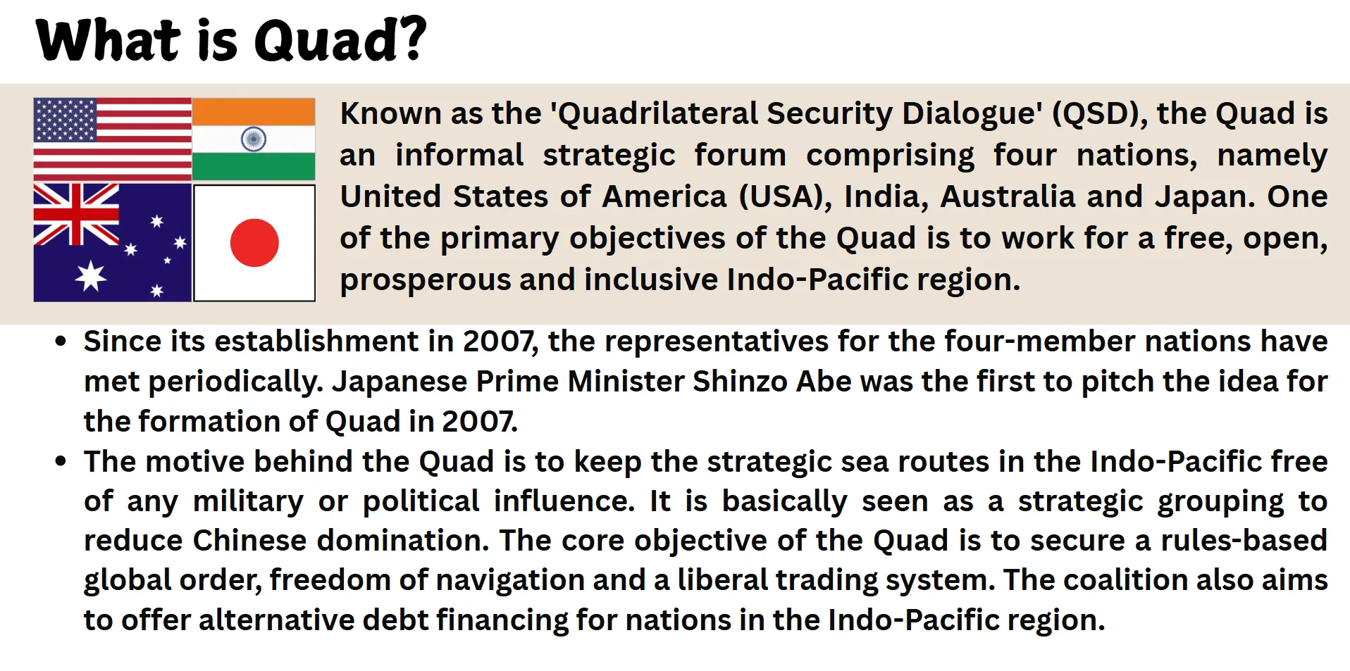 what is quad