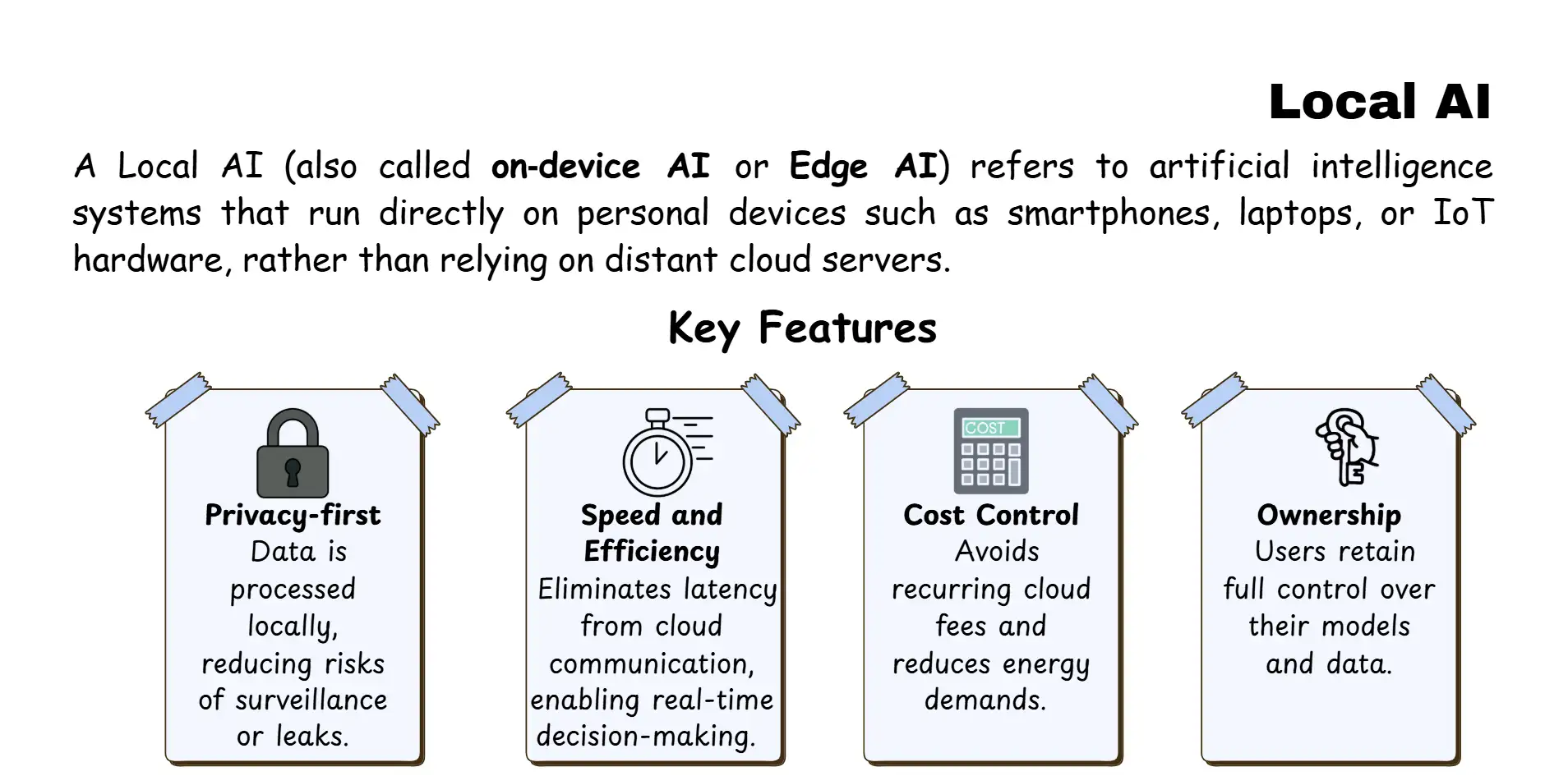 Local AI Key Features