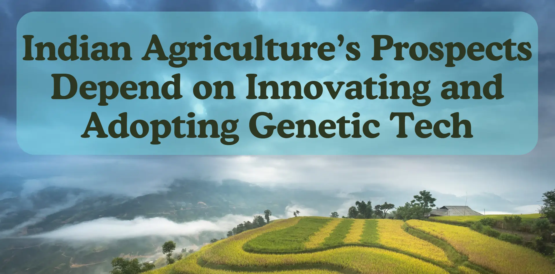 indian agriculture genetic tech