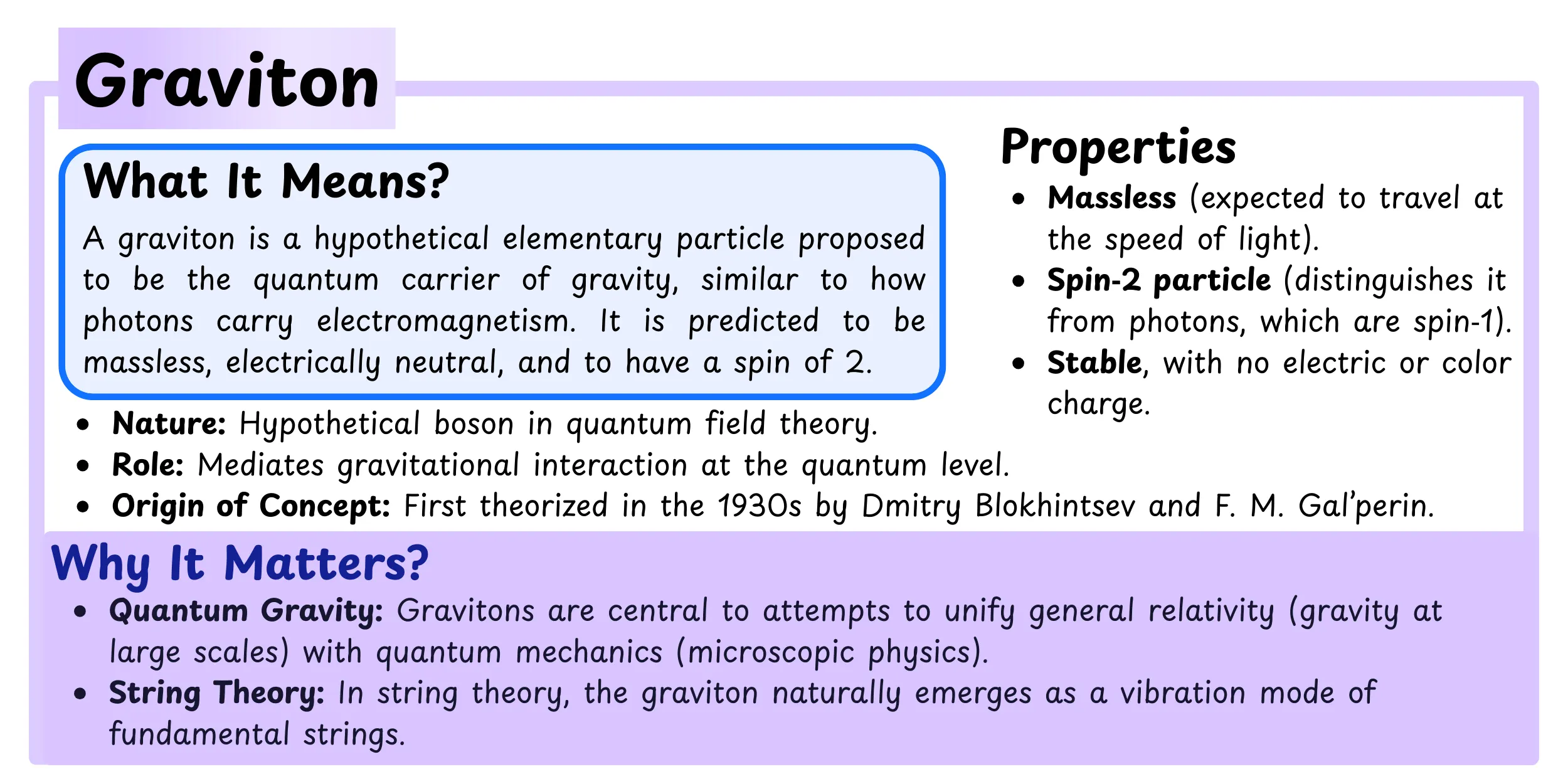 Significance of Gravitons