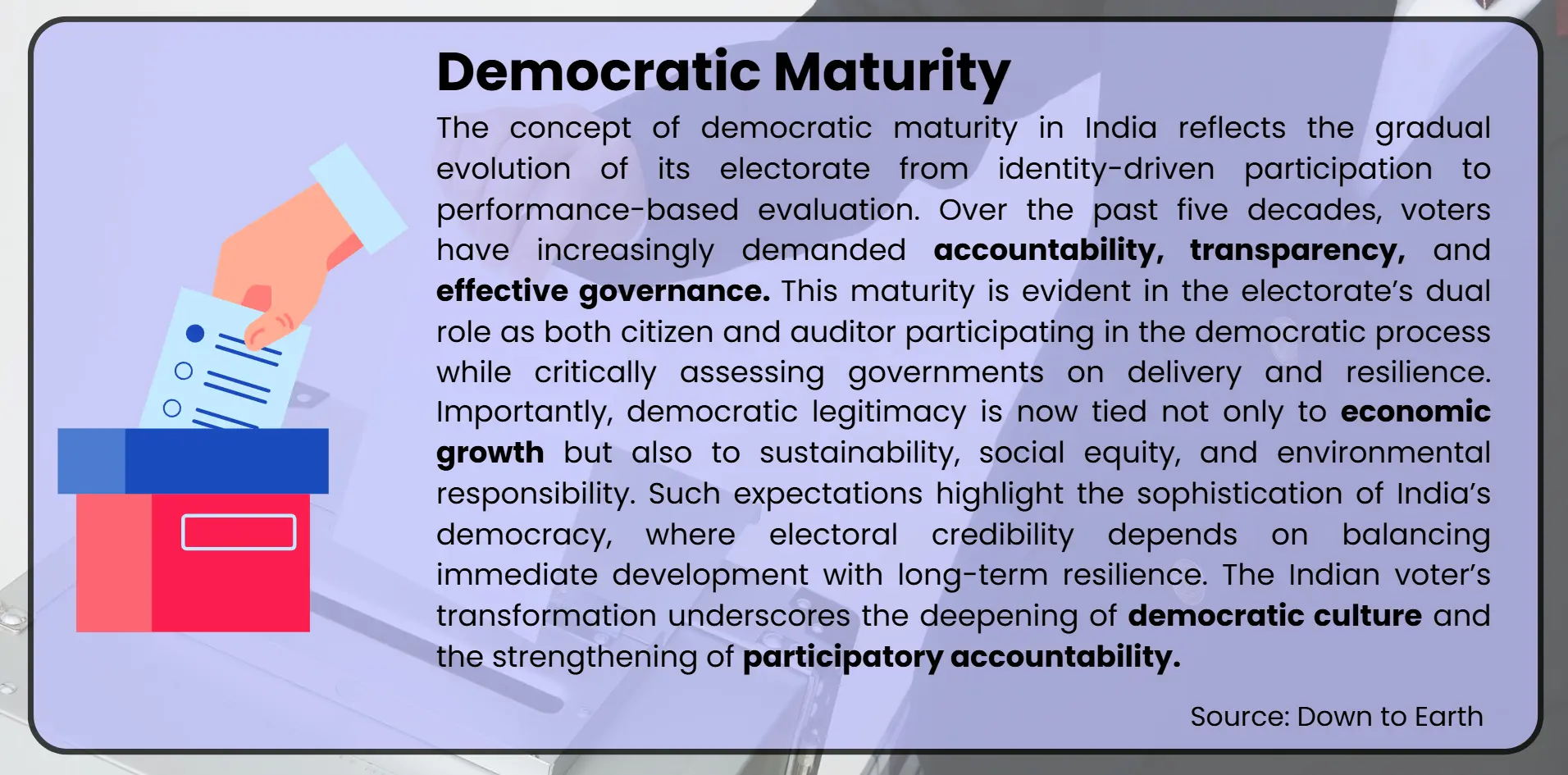 democratic-maturity