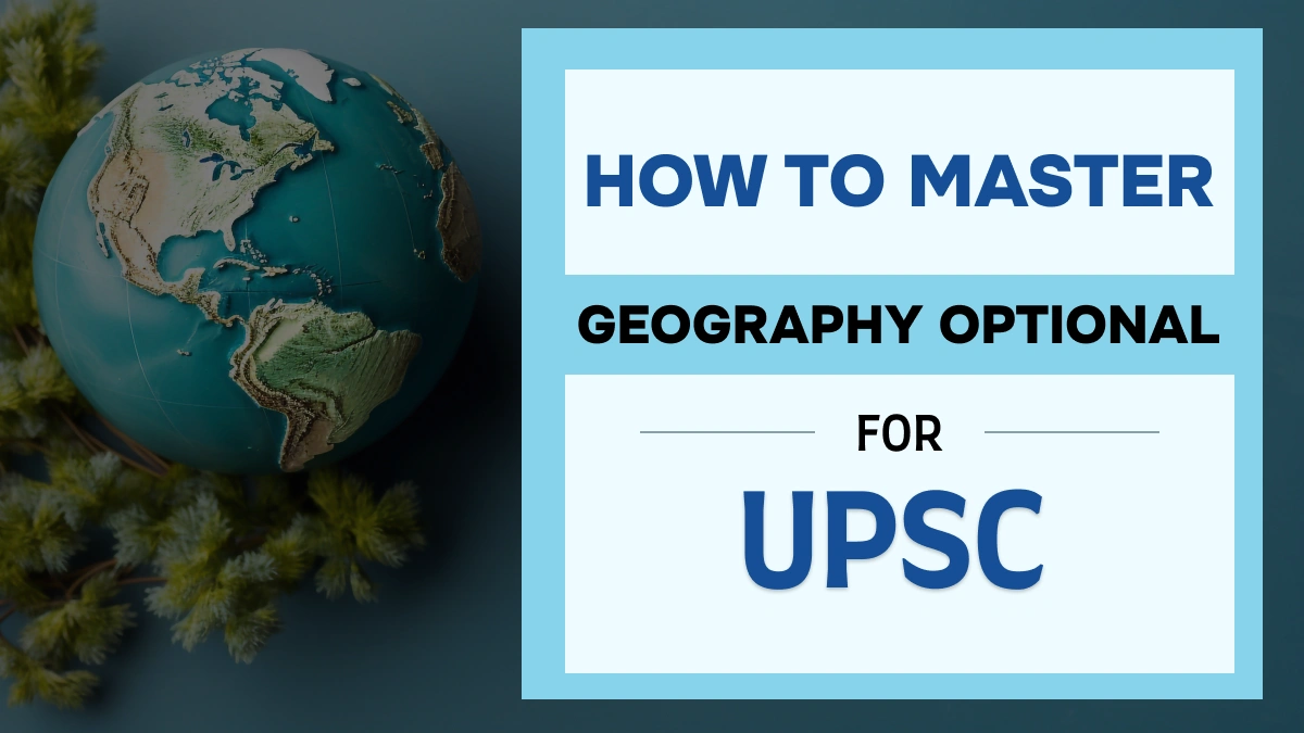 how to master geography optional