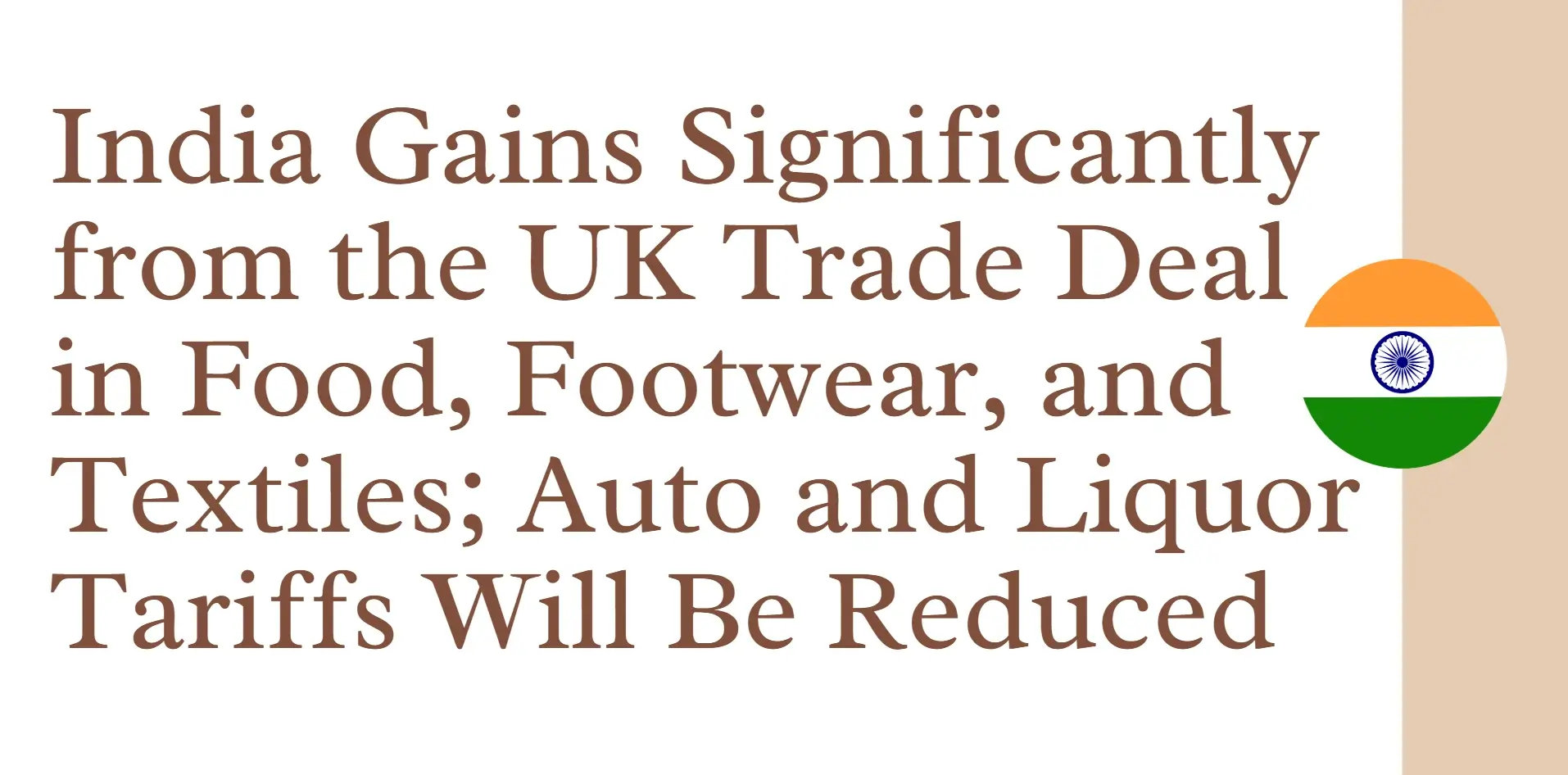 india gains significantly