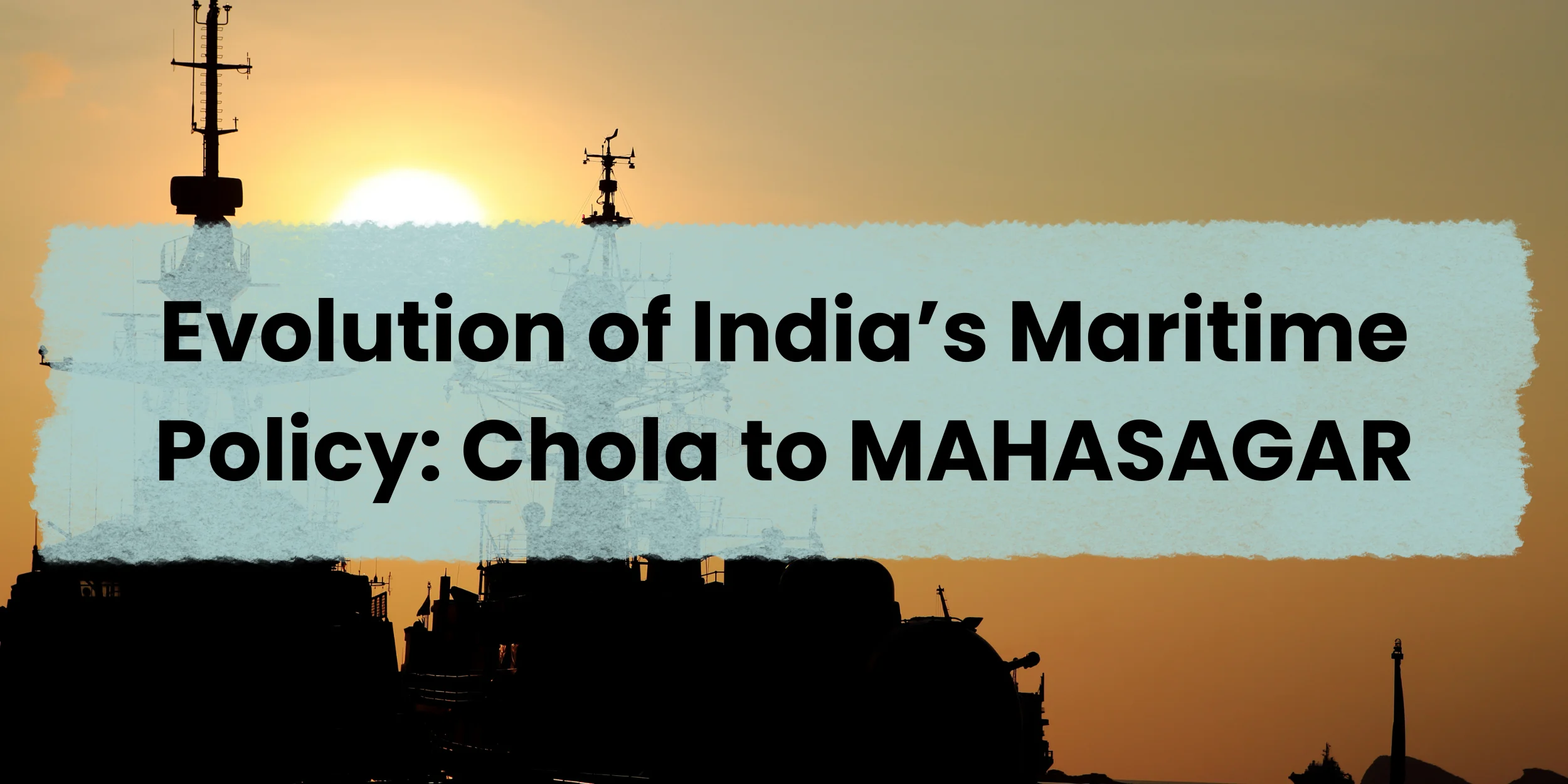 India's Maritime Policy