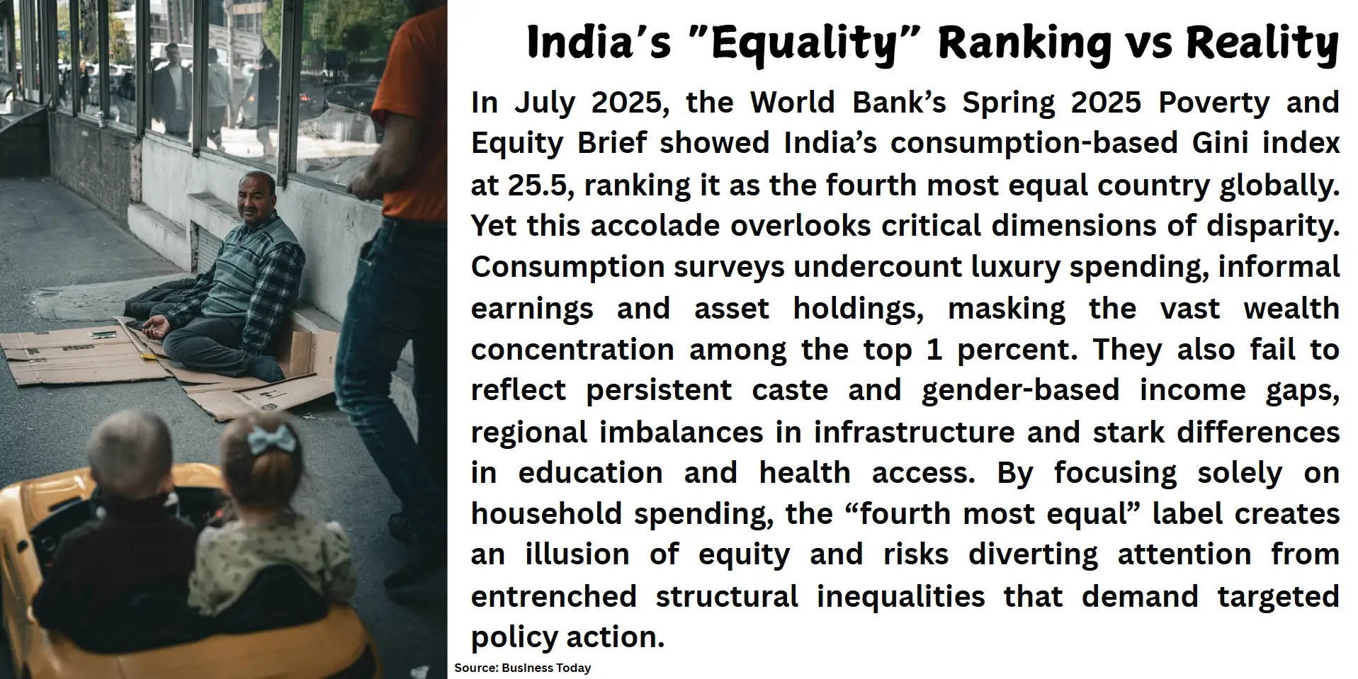 India ranking vs reality