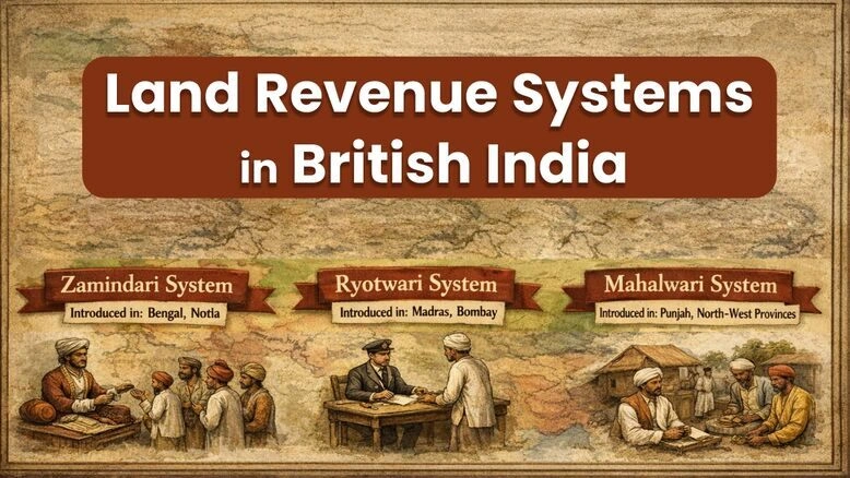Land Revenue System in British India