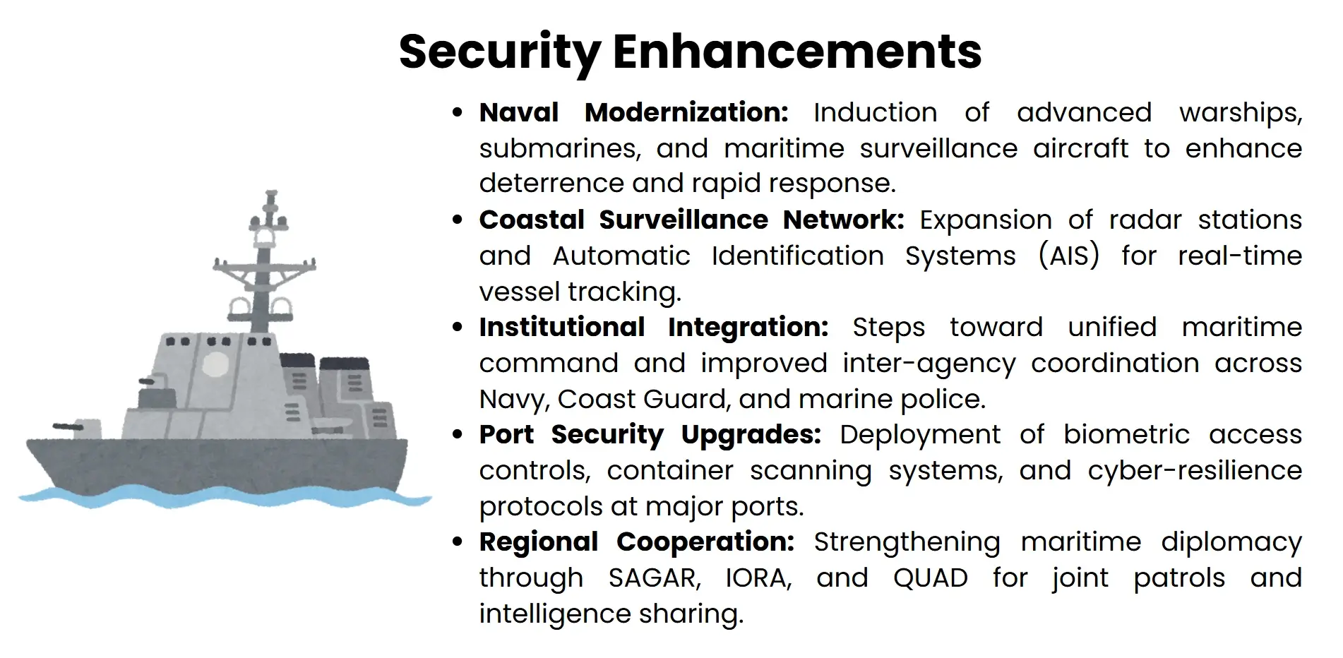 security enhancements