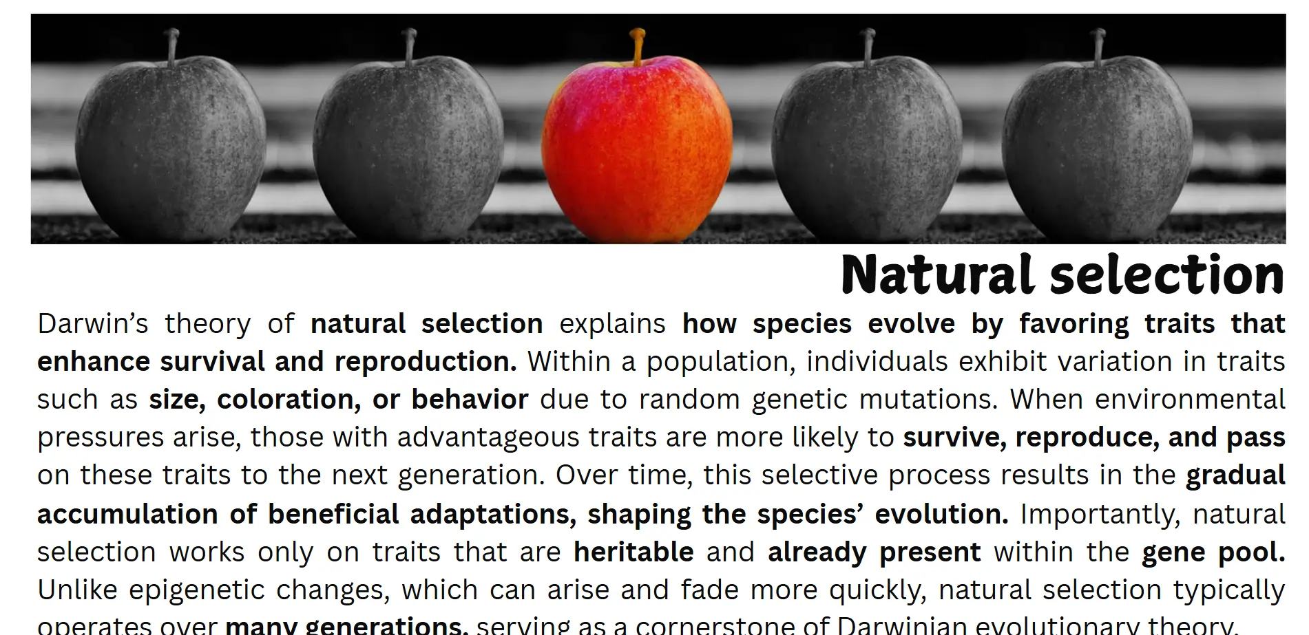 natural-selction