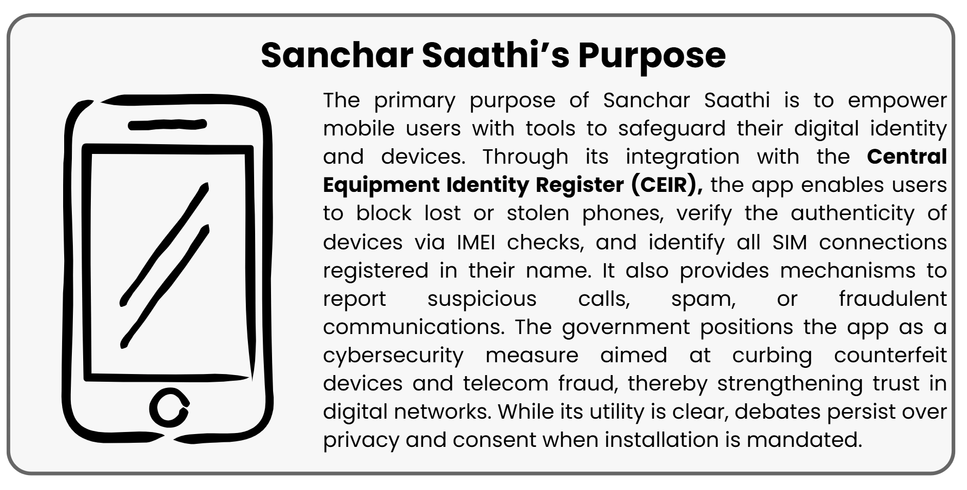 sanchar-sathis-purpose