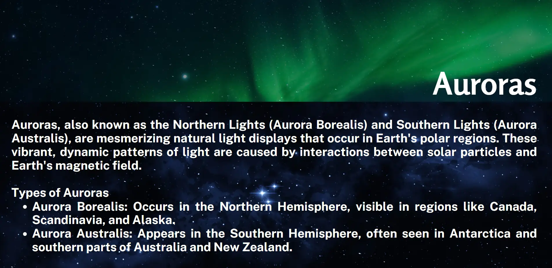 auroras