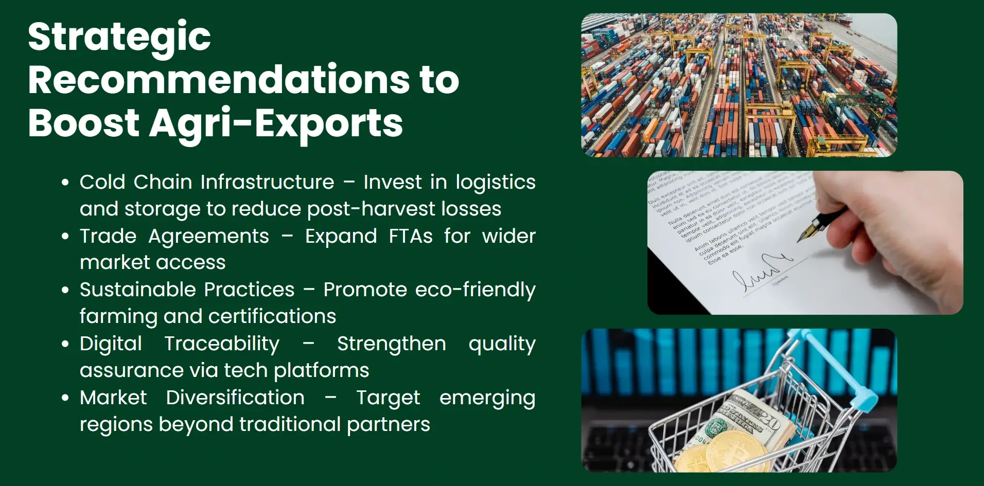 strategic recommendations