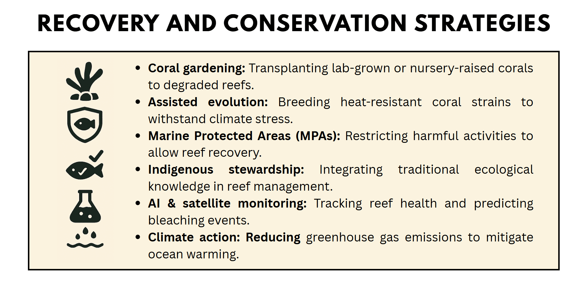 recovery and conservation