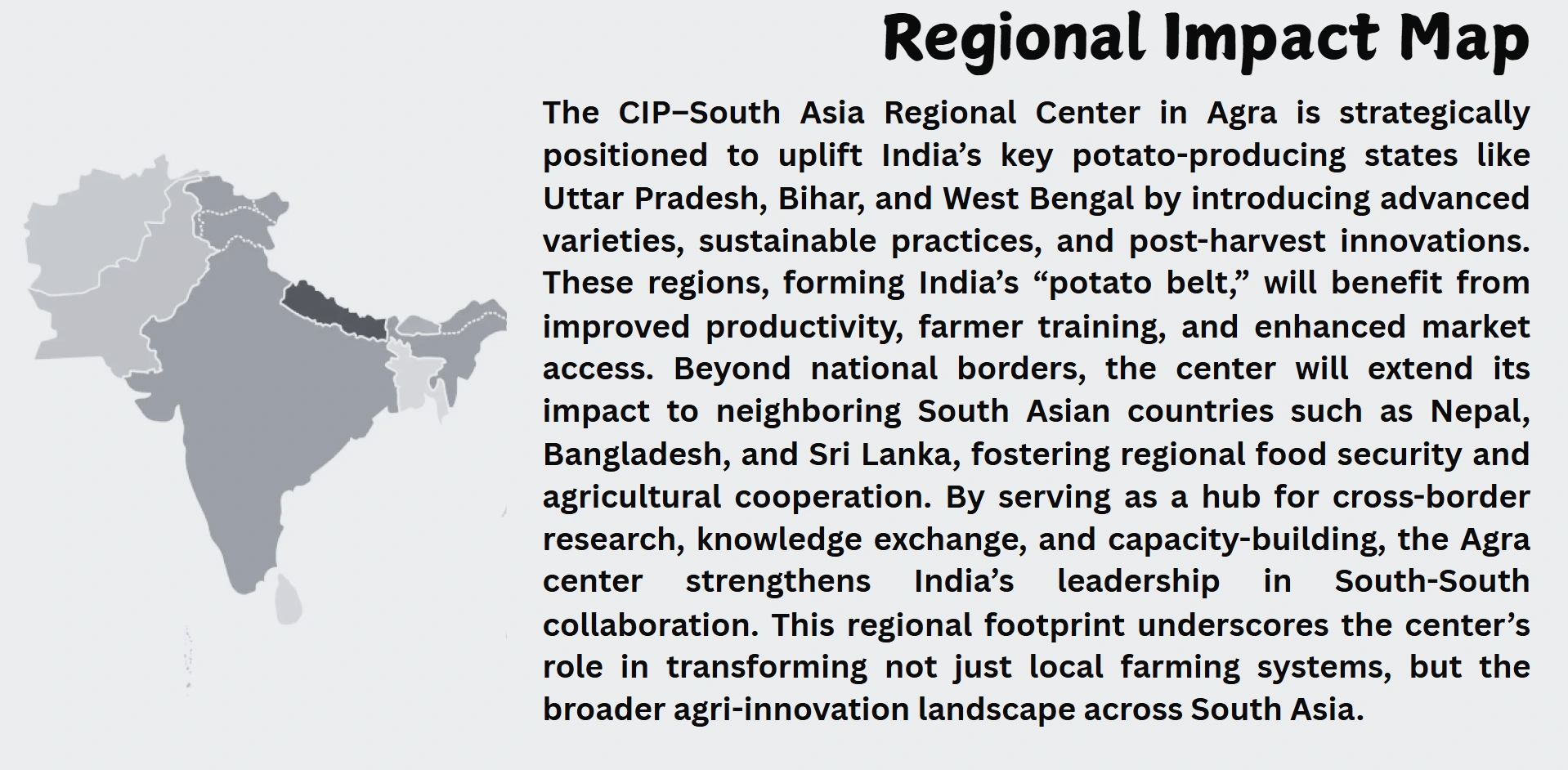 regional impact map