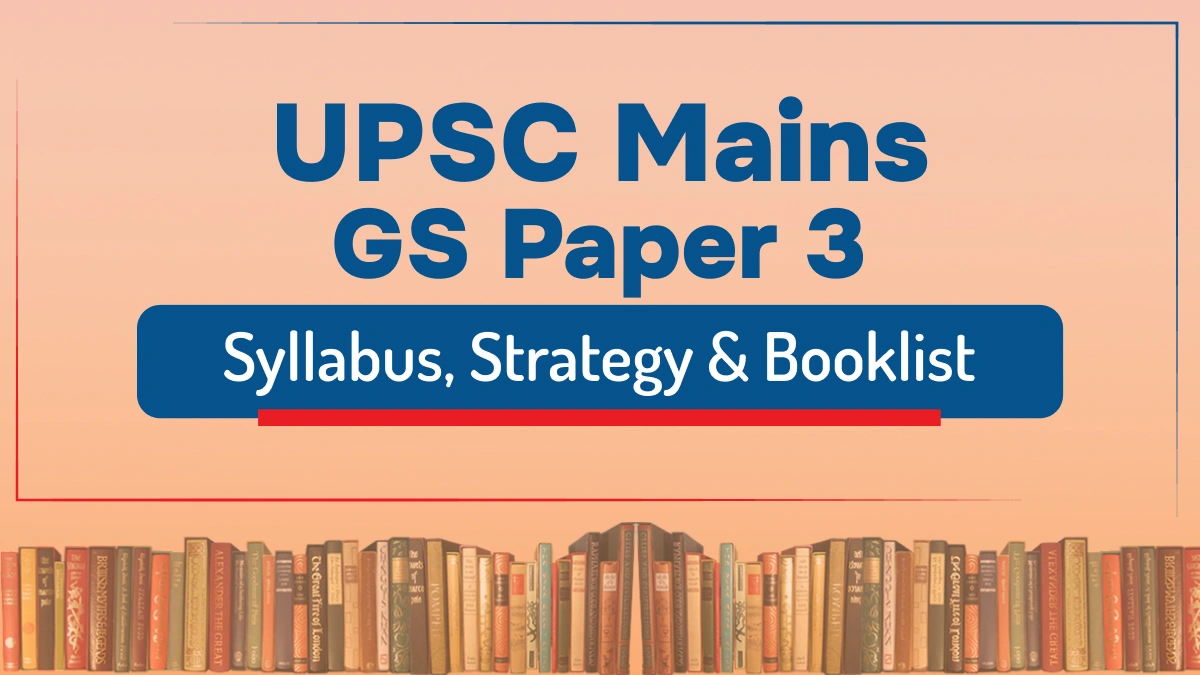 UPSC Mains GS Paper 3