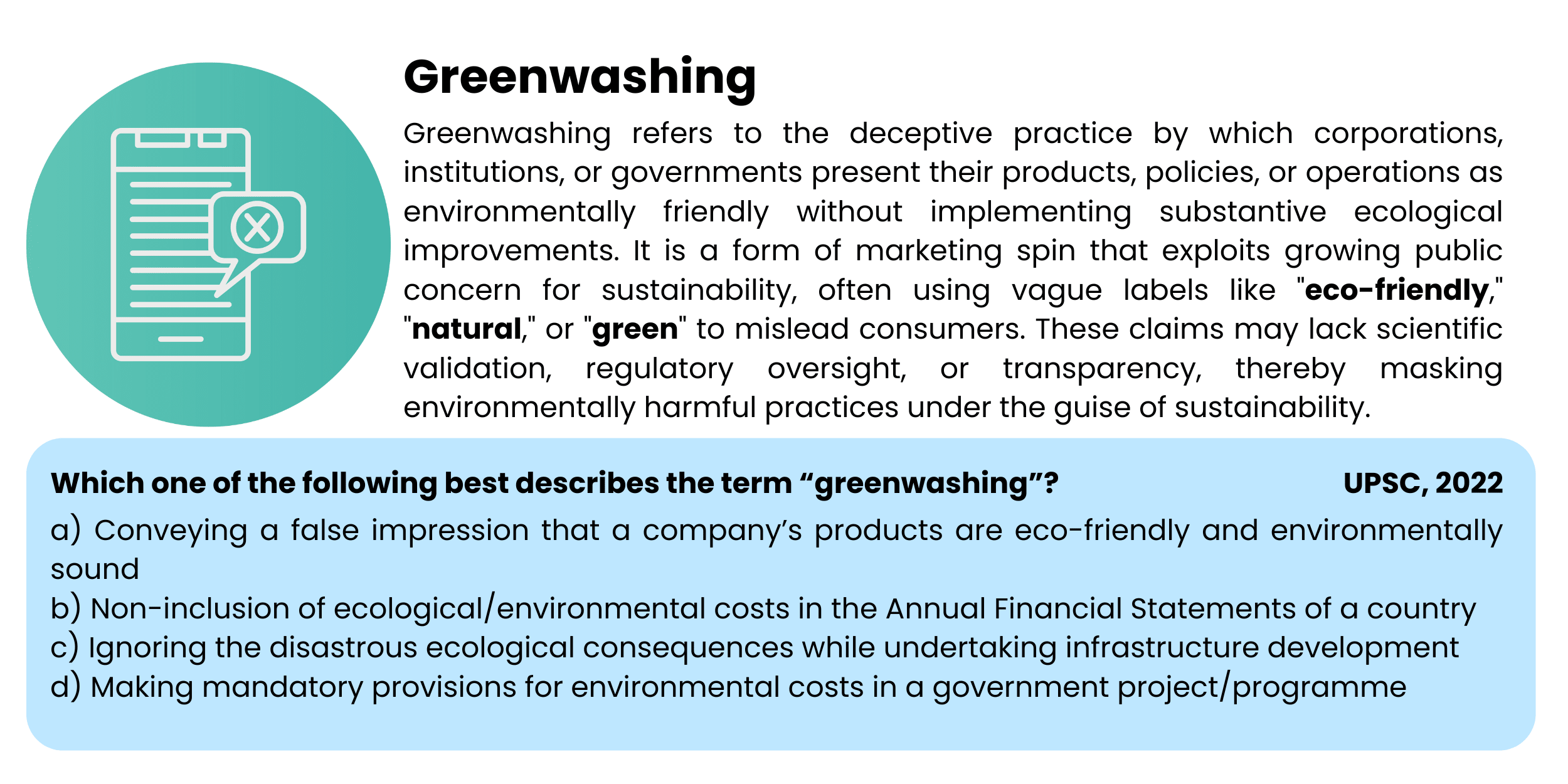 greenwashing