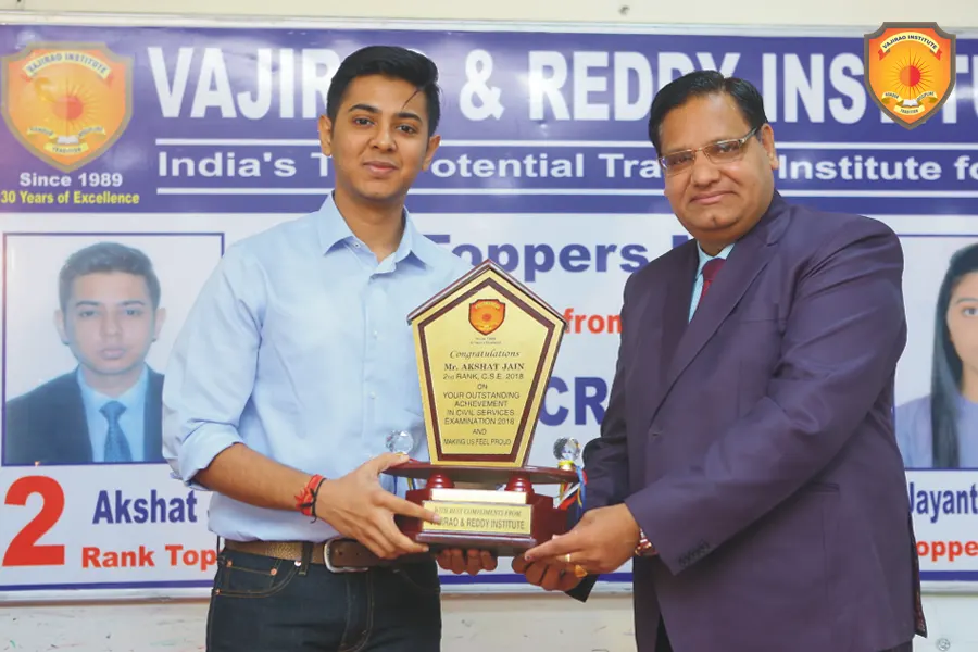 Vajiirao and Reddy Institute - Top Student