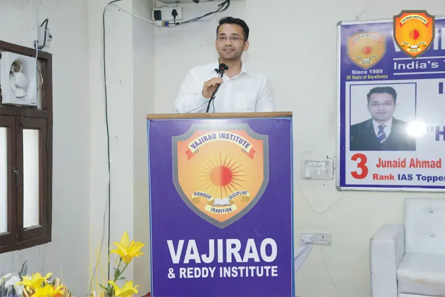 Vajiirao and Reddy Institute - Top Student