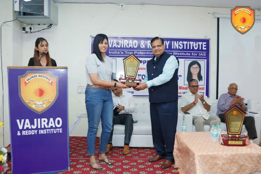 Vajiirao and Reddy Institute - Top Student