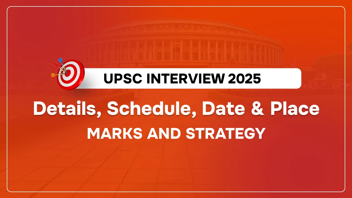 UPSC Interview 2025